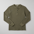 Long-Sleeve Thermal Henley
