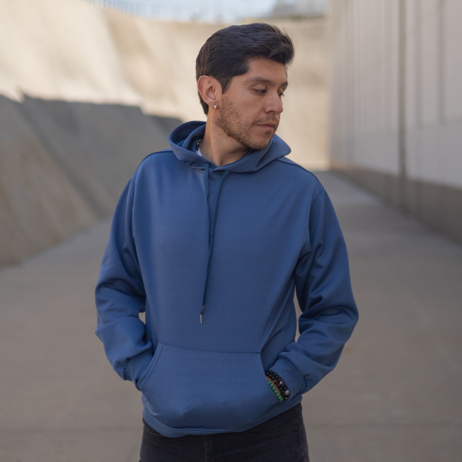Ridgeline Grid Fleece Hoodie — Northwind