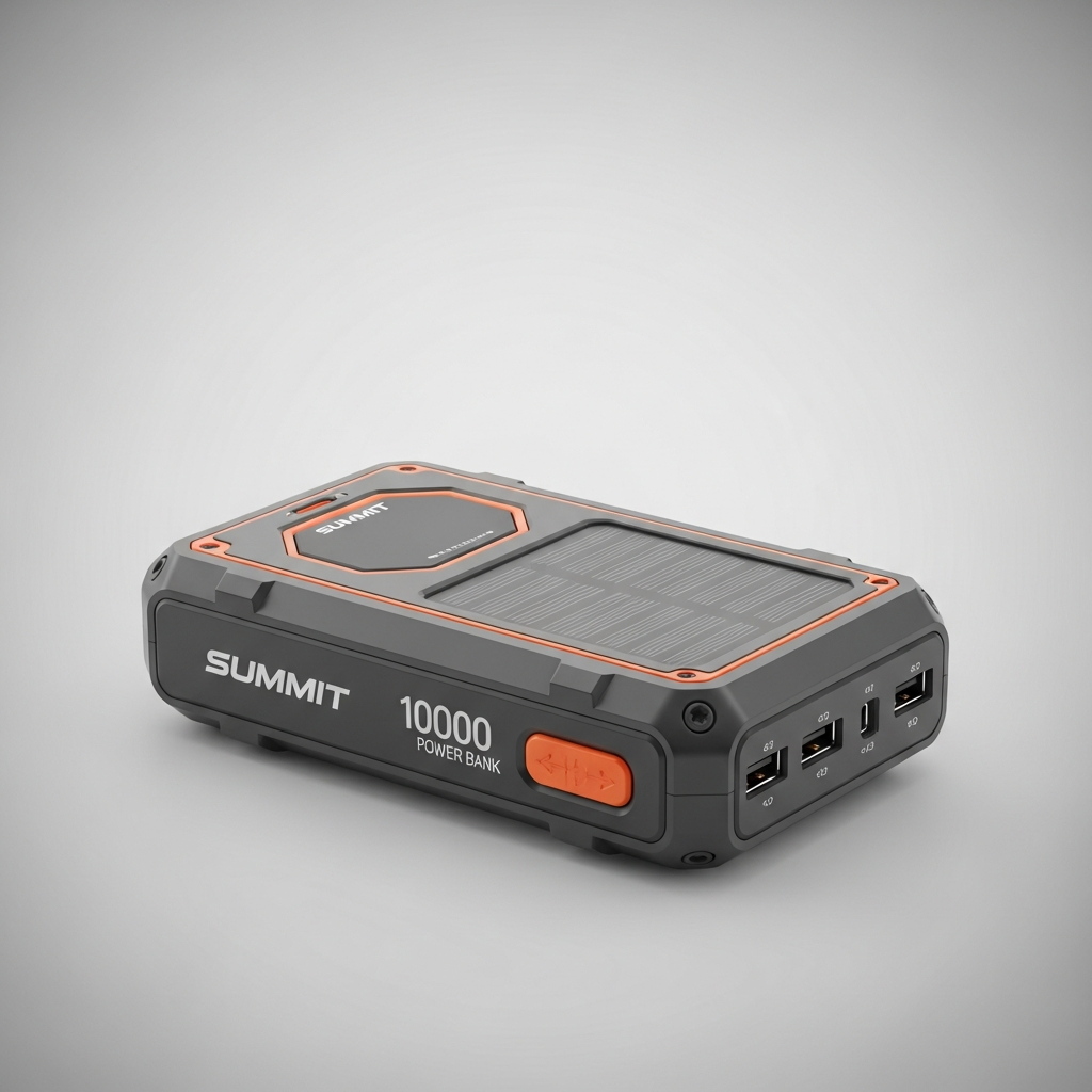 Summit 10000 Solar Power Bank